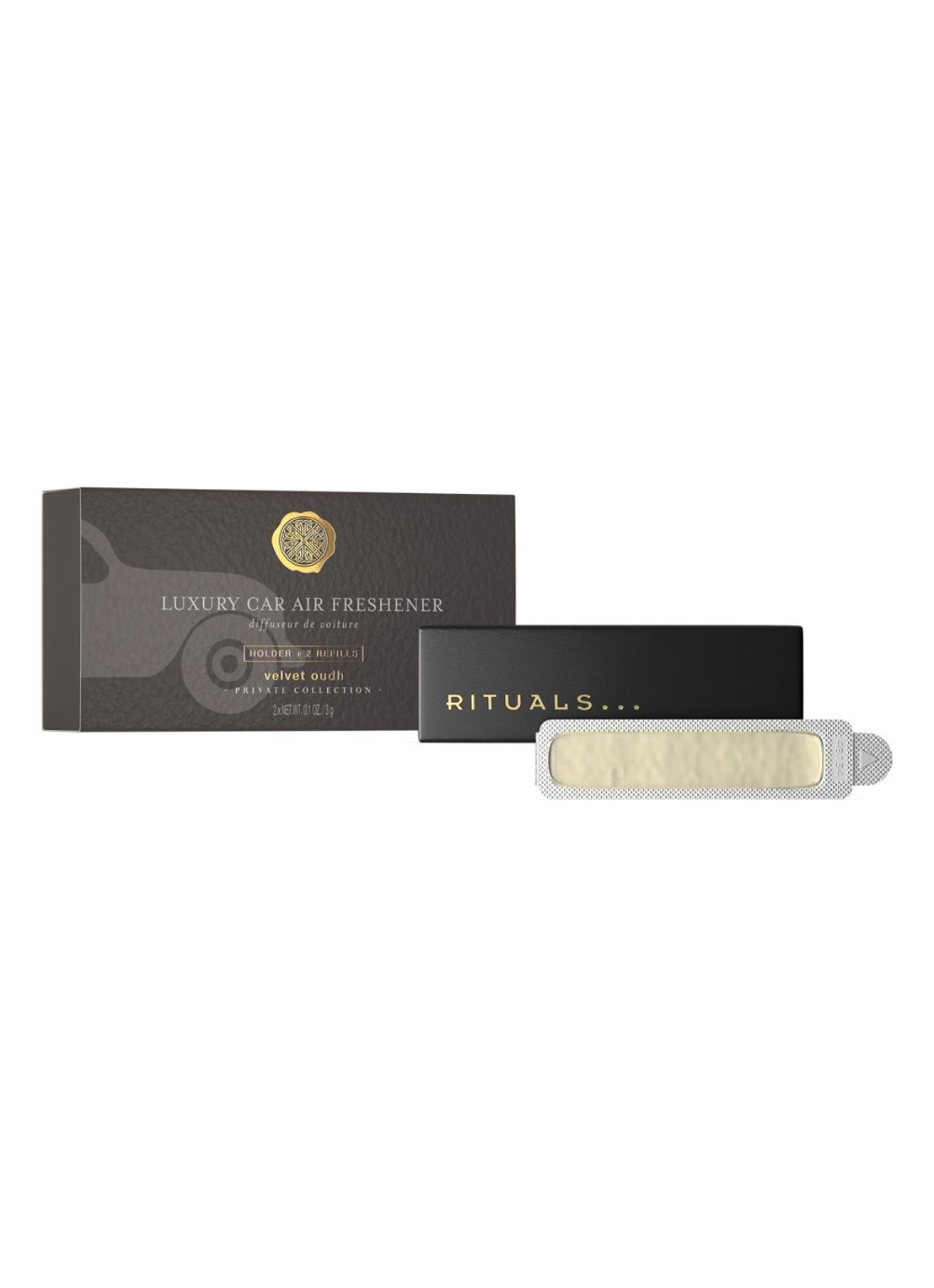 Rituals Velvet Oudh Car Air Freshener - autoparfum - voorkant undefined
