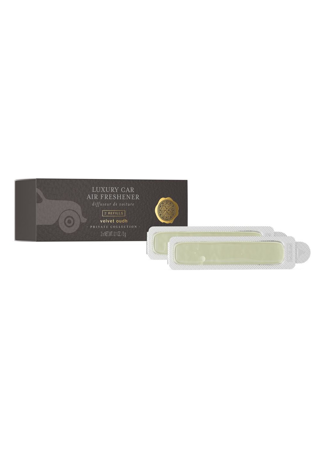 Rituals Velvet Oudh Refill Car Air Freshener - navulling autoparfum - voorkant undefined