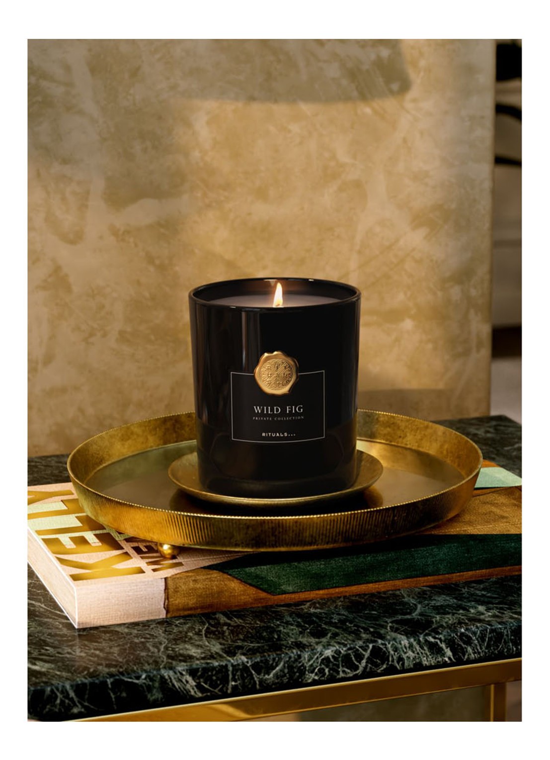 Rituals Wild Fig geurkaars 290 gram - detail 4 zwart