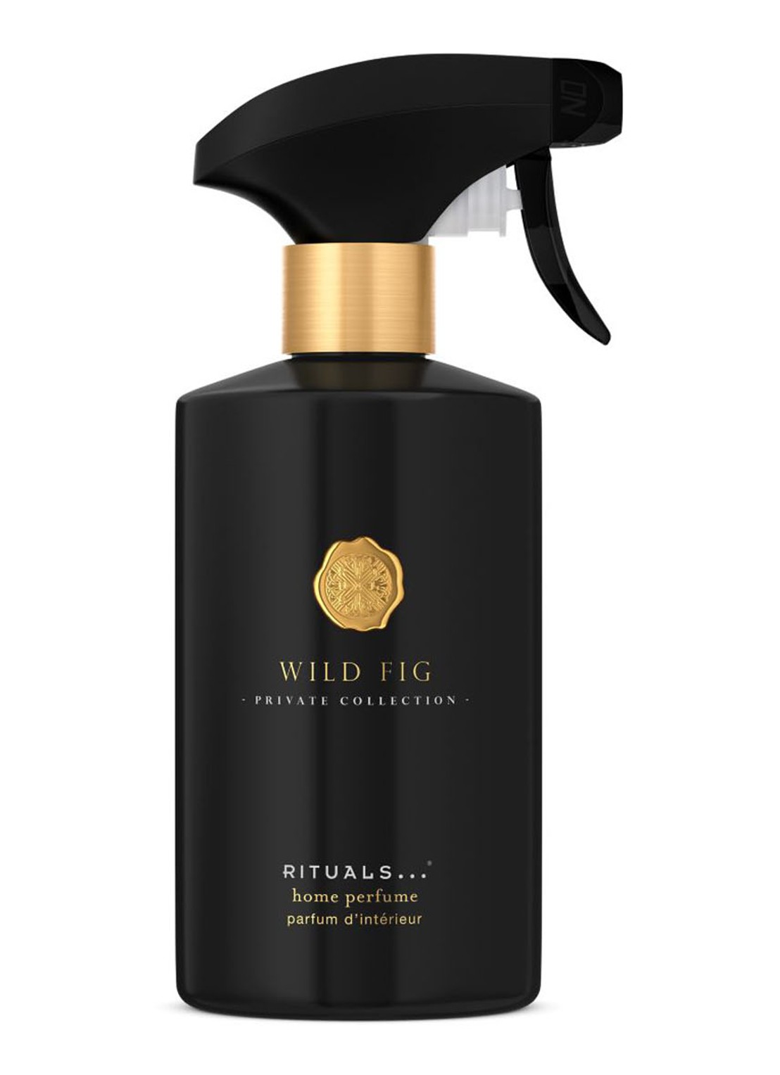 Rituals Wild Fig Parfum d'Interieur - huisparfum 500 ml - voorkant zwart
