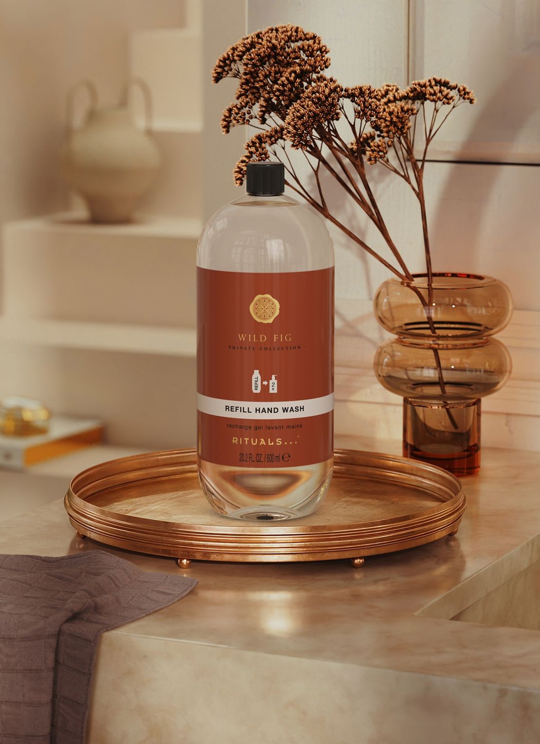 Rituals Wild Fig Refill Hand Wash - handzeep - detail 3 beige