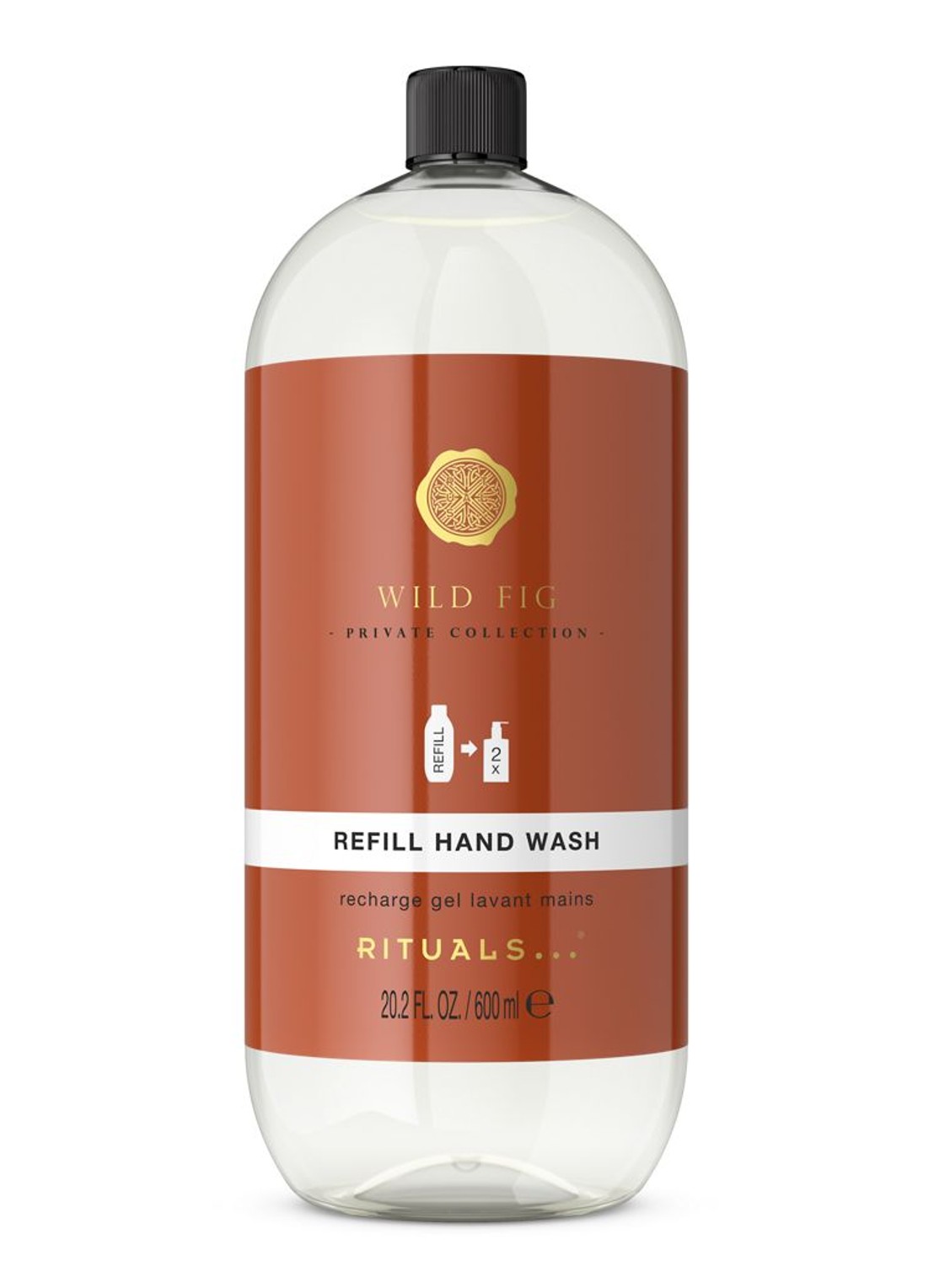 Rituals Wild Fig Refill Hand Wash - handzeep - voorkant beige