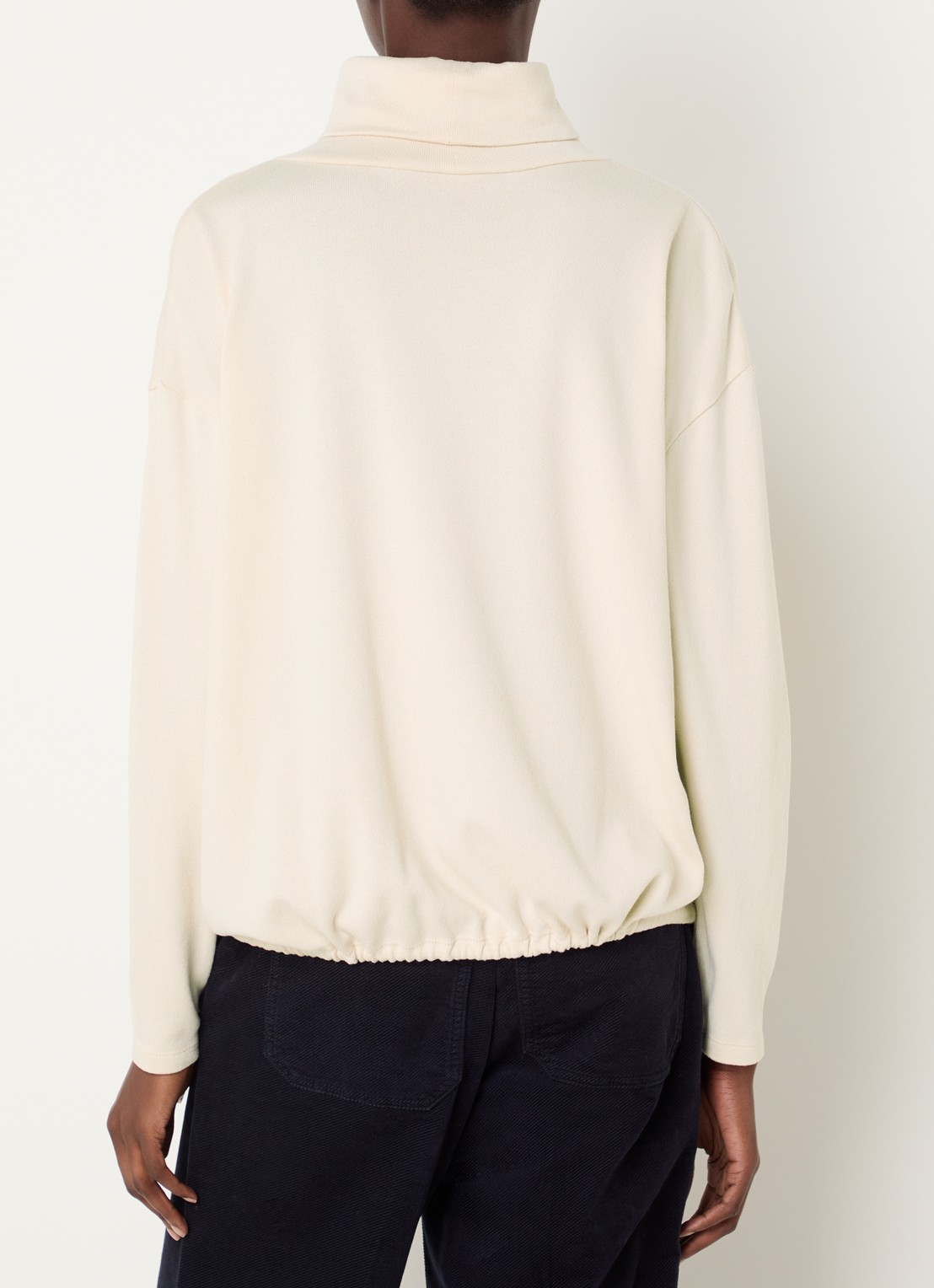 River Woods Pullover met col - achterkant 4 beige