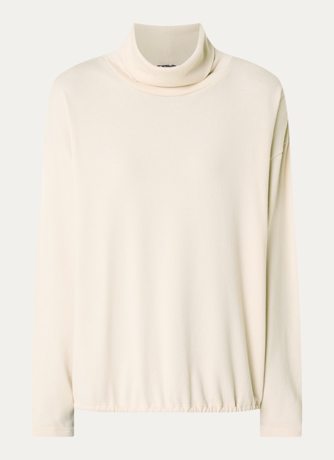 River Woods Pullover met col - voorkant 2 beige