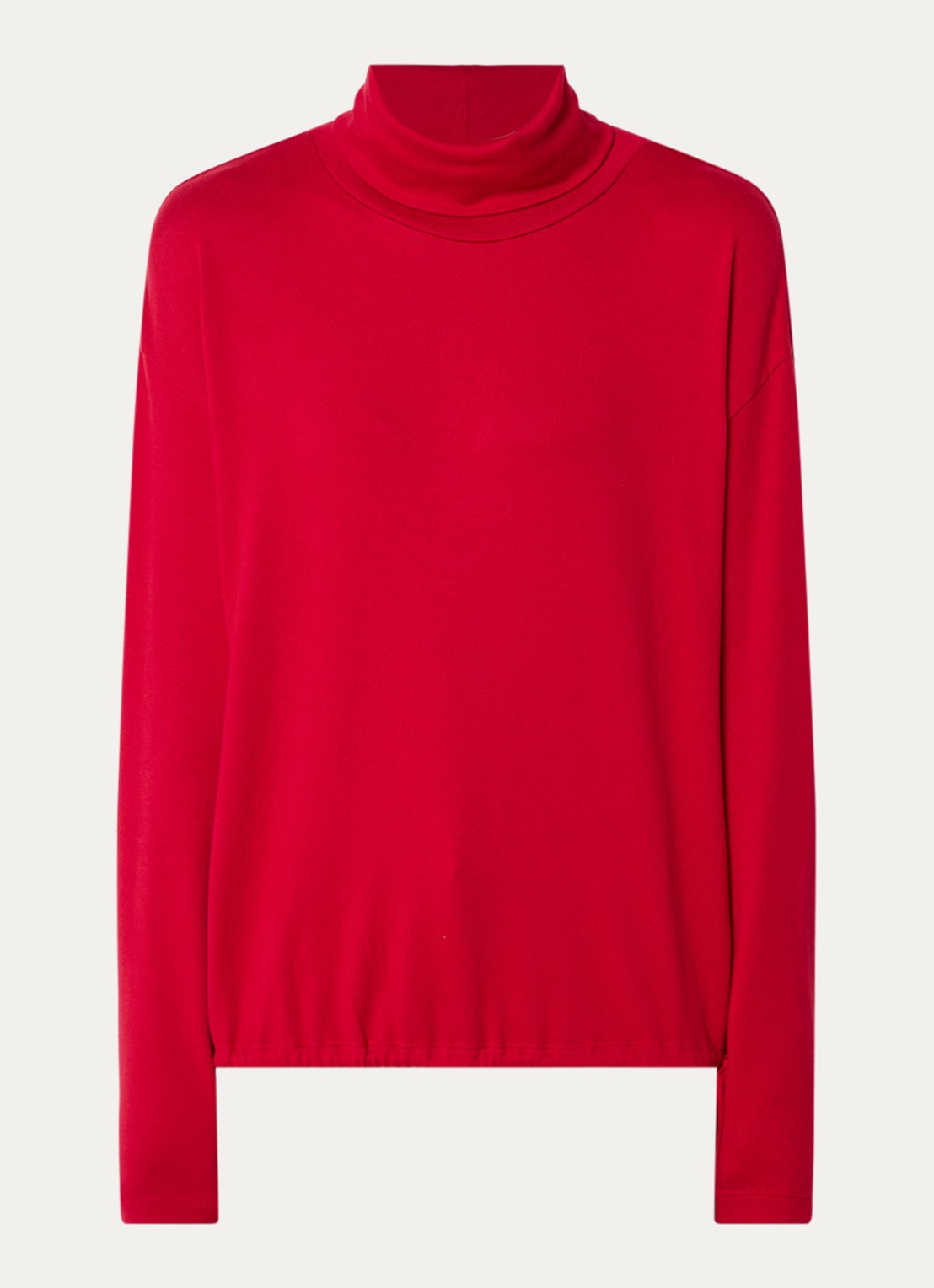 River Woods Pullover met col - voorkant 2 rood