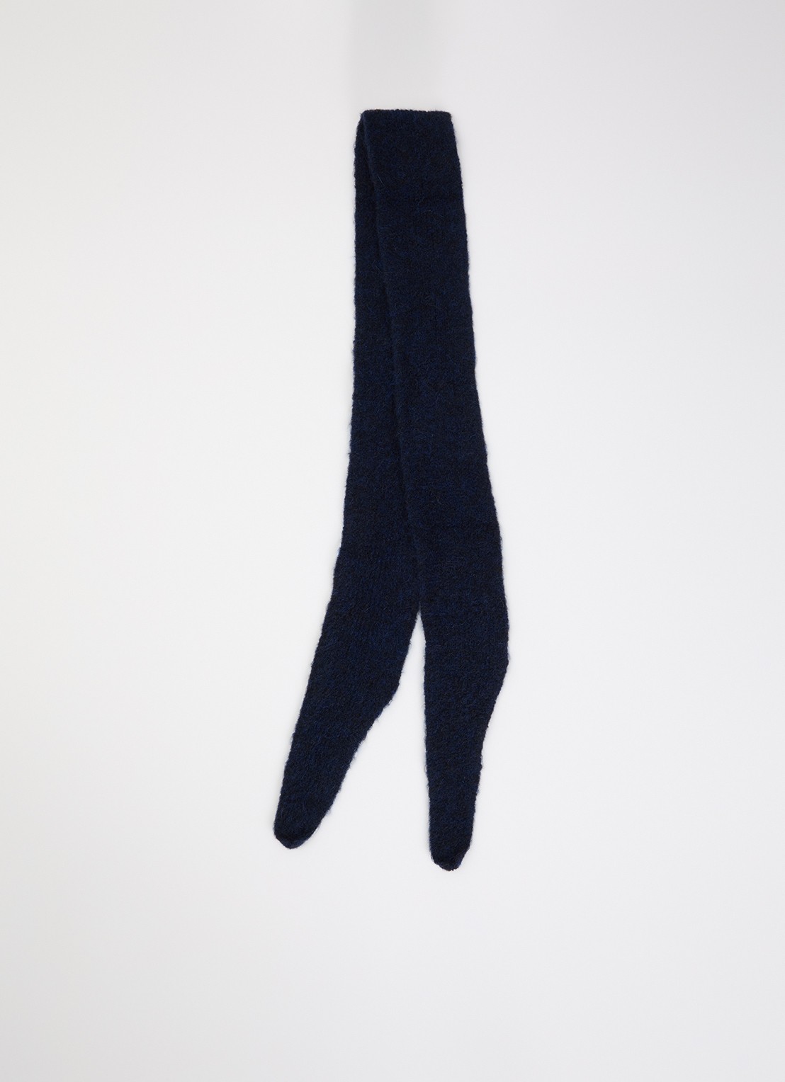 River Woods Sjaal in alpaca wolblend 170 x 10 cm - voorkant 2 donkerblauw