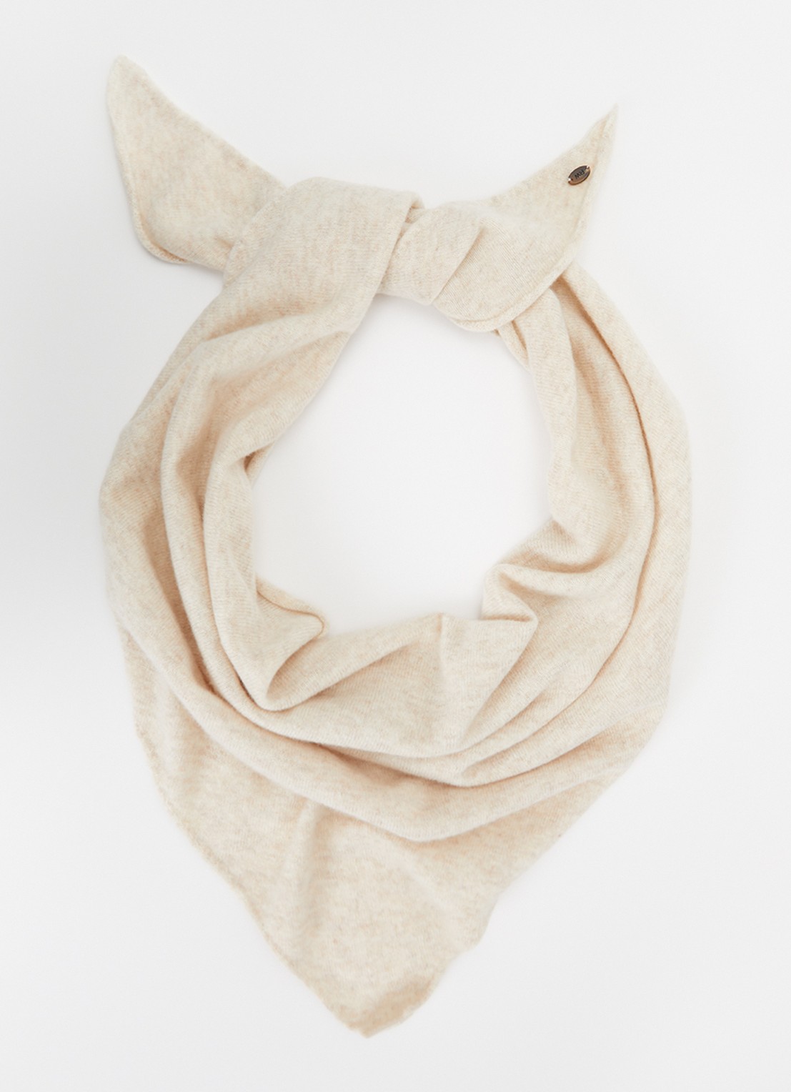 River Woods Sjaal van merino wol 140 x 55 cm - voorkant 2 creme