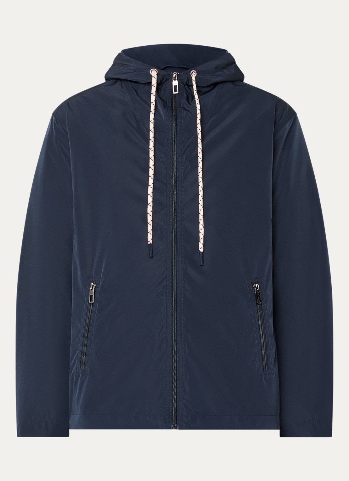 River Woods Softshell regenjas met capuchon - voorkant 2 donkerblauw
