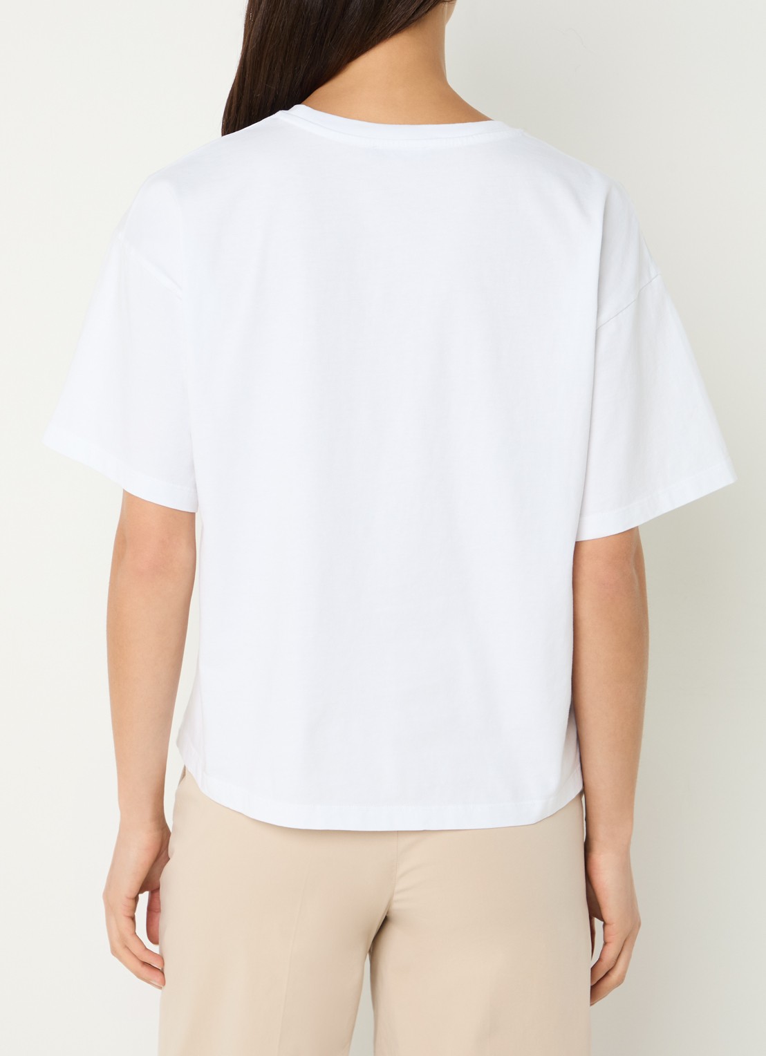 River Woods T-shirt met print  - achterkant 3 wit