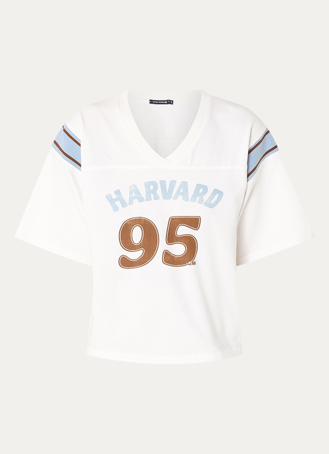 River Woods T-shirt met print - voorkant 2 wit