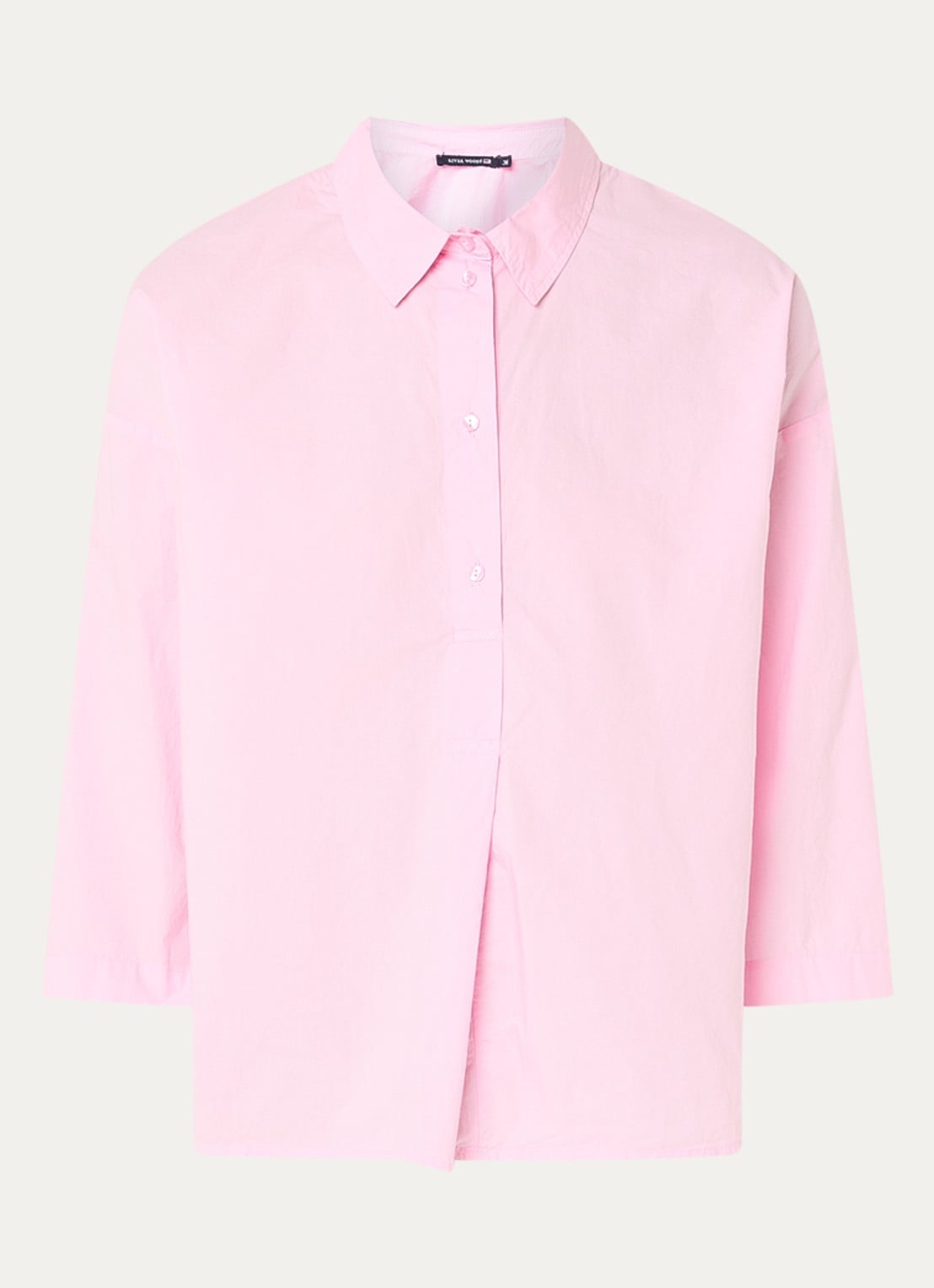 River Woods Tuniek met plooidetail - voorkant 3 roze
