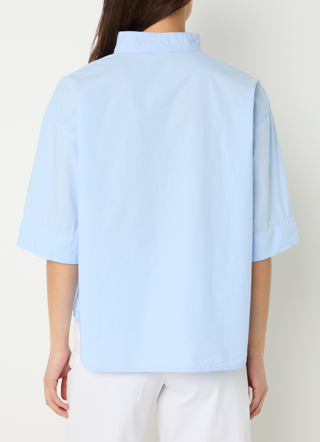 River Woods Tuniek met V-hals en opstaande kraag - achterkant 4 blauw