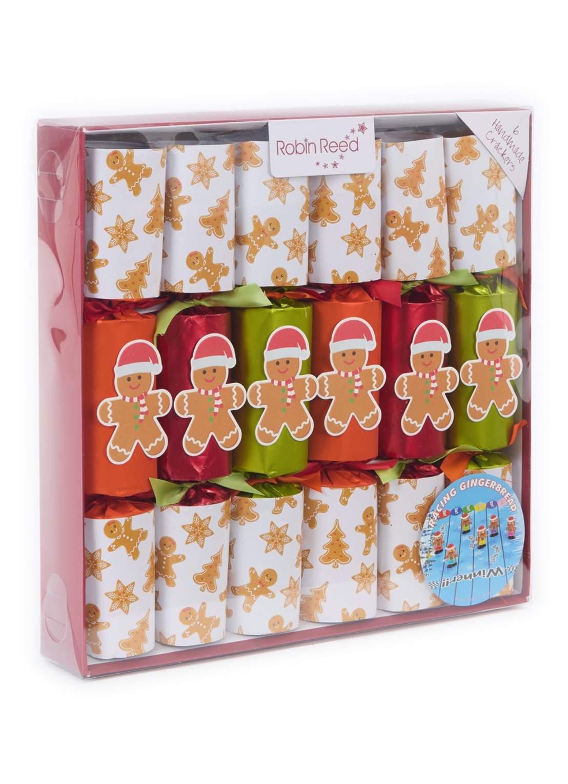 Robin Reed Racing Gingerbread kerstcracker set van 6 • Rood • de Bijenkorf
