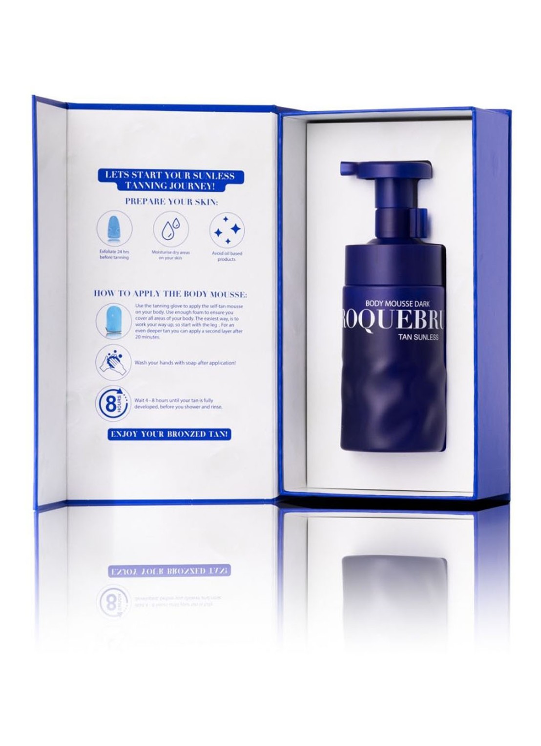 ROQUEBRUN. Body Mousse Self-Tan Dark - zelfbruiner - voorkant 2 undefined