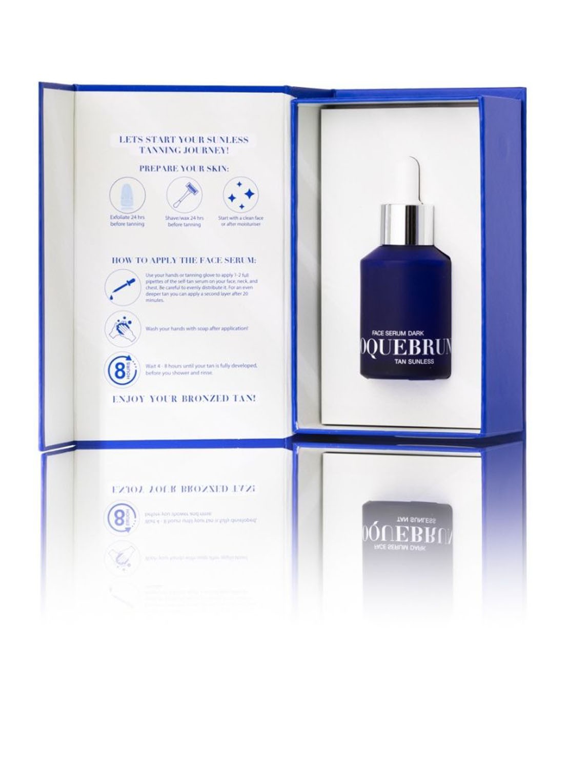 ROQUEBRUN. Face Serum Self-Tan Dark - zelfbruiner gezichtsserum - voorkant 7 undefined