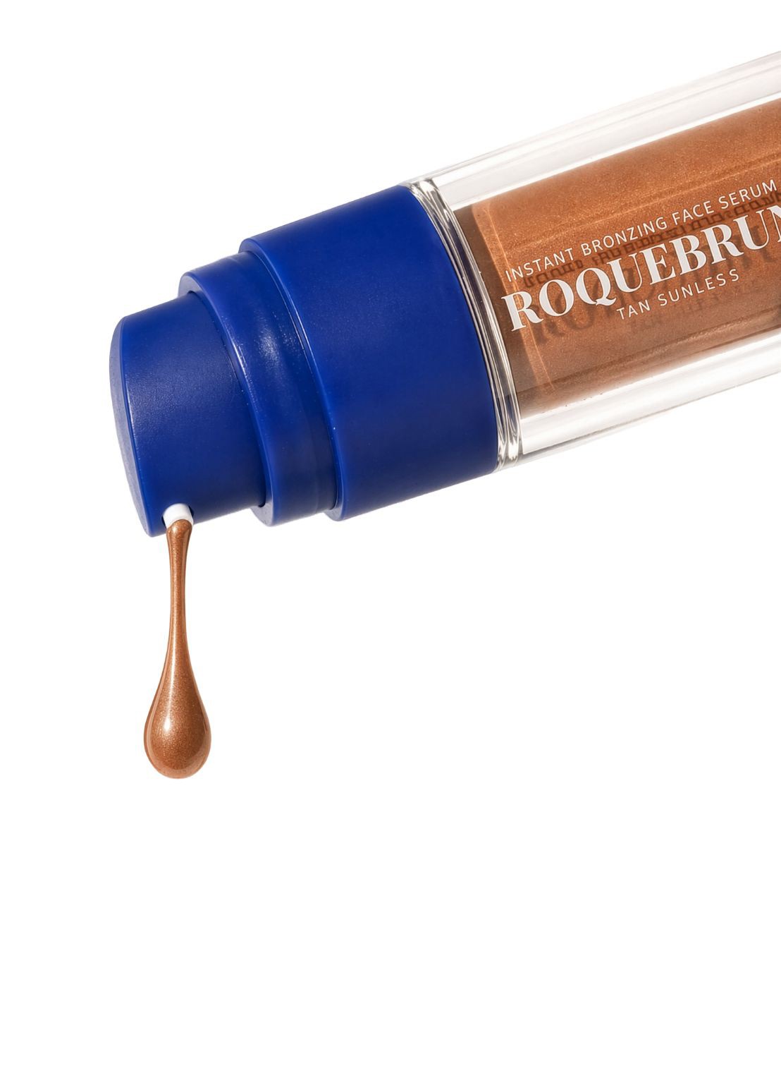 ROQUEBRUN. Instant Bronzing Serum Light - bronzing gezichtsserum - voorkant 2 dark