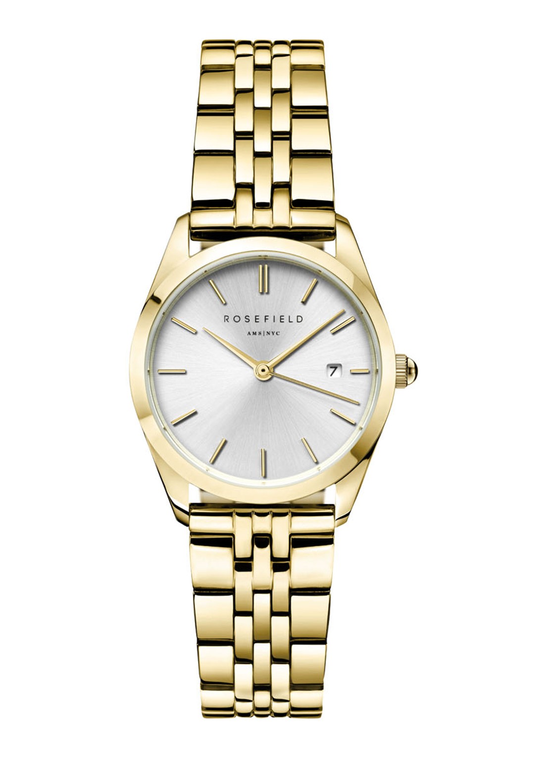 Rosefield Ace horloge ASGSG-A15 - voorkant goud