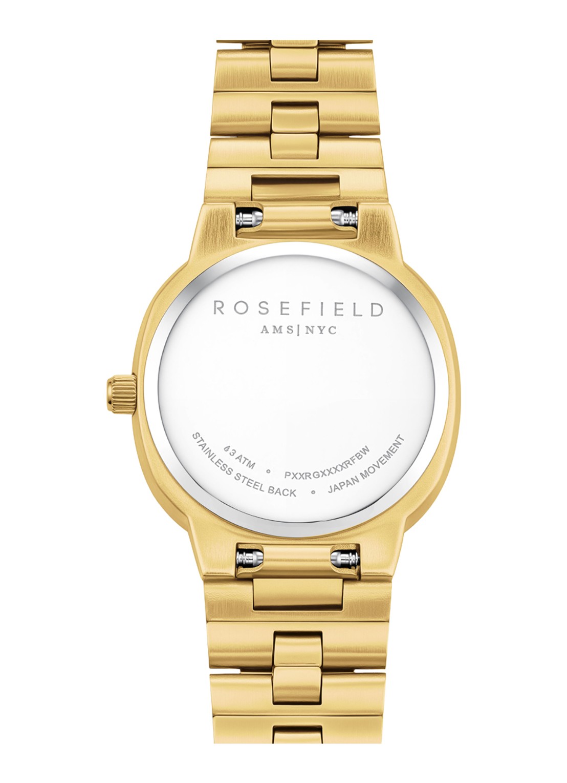 Rosefield Gaia XS horloge ORBGSG-OR08 - detail goud
