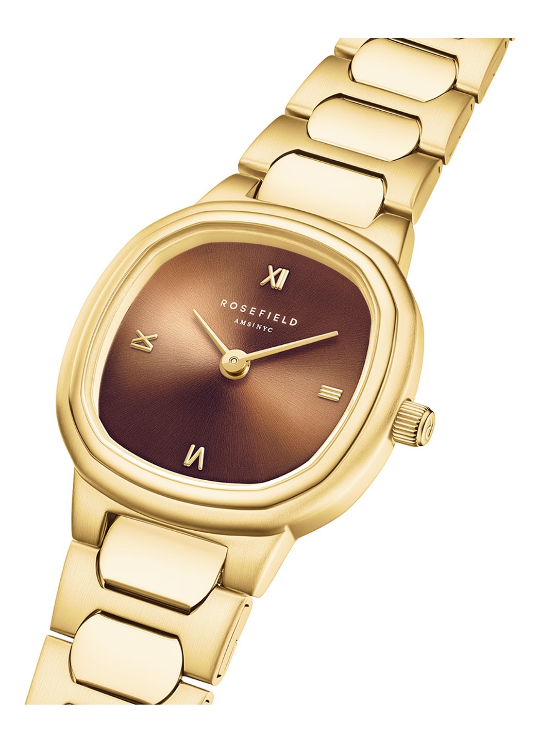 Rosefield Gaia XS horloge ORBGSG-OR08 - detail 4 goud