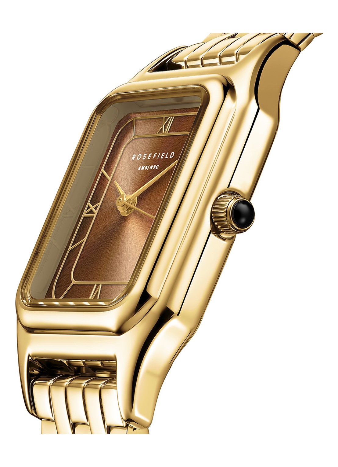 Rosefield Ivy horloge OCBGSG-OC05 - detail 5 goud