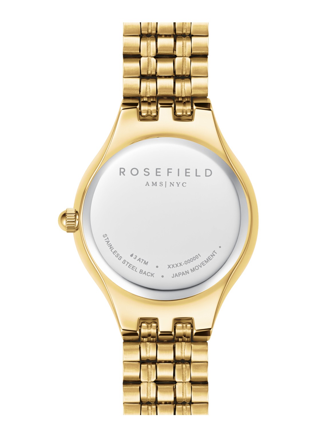 Rosefield Muse horloge - detail 3 muwgsg-mu01 - goud