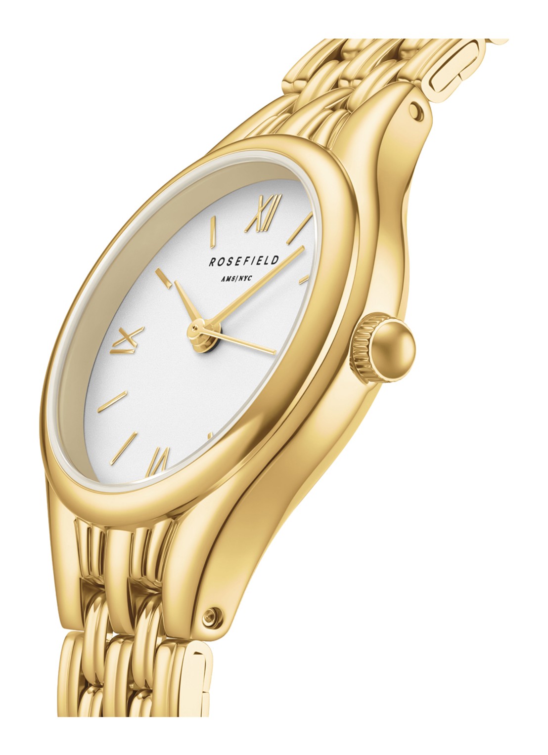 Rosefield Muse horloge - detail 5 muwgsg-mu01 - goud