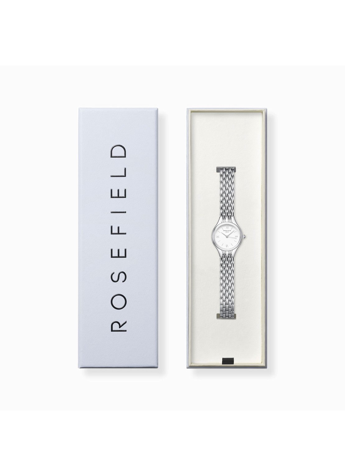 Rosefield Muse horloge - detail 4 muwsss-mu02 - zilver