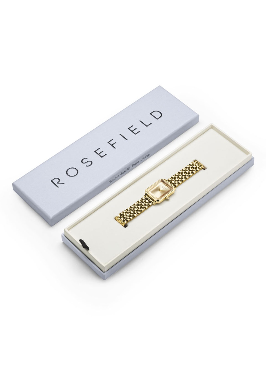Rosefield Octagon horloge OCGSG-O65 - detail 4 goud