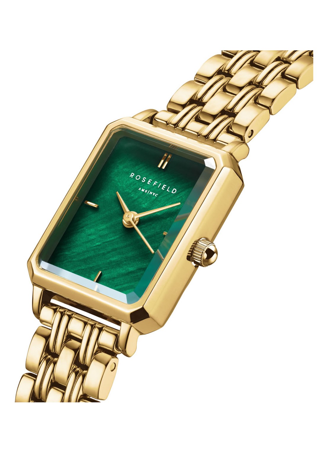 Rosefield Octagon XS horloge OEGSG-O79 - detail 3 goud