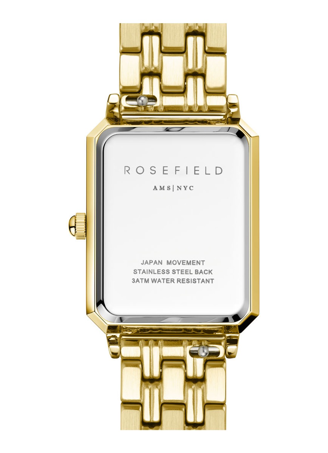 Rosefield Octagon XS horloge OEGSG-O79 - detail 5 goud
