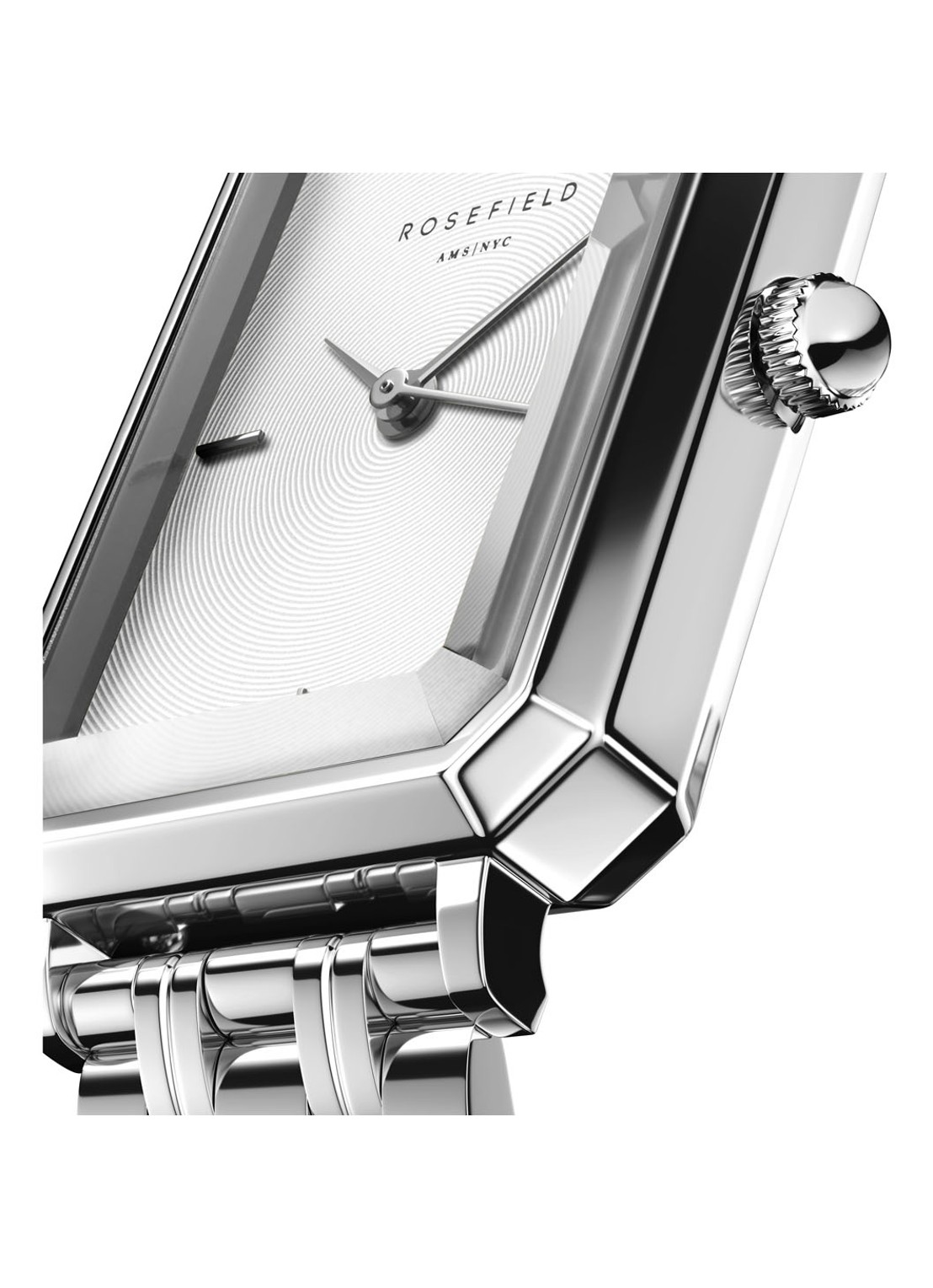 Rosefield Octagon XS horloge OWGSS-O63 - detail 4 zilver