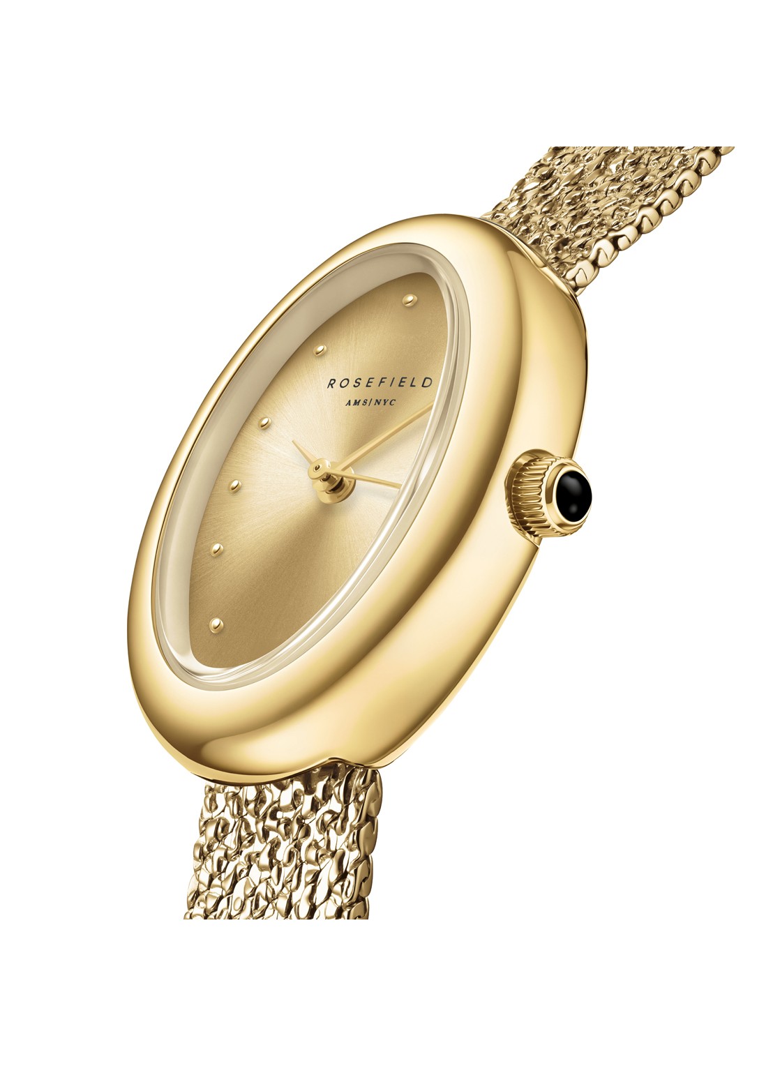 Rosefield Ovale horloge - detail 3 ovggmg-ov23 - goud