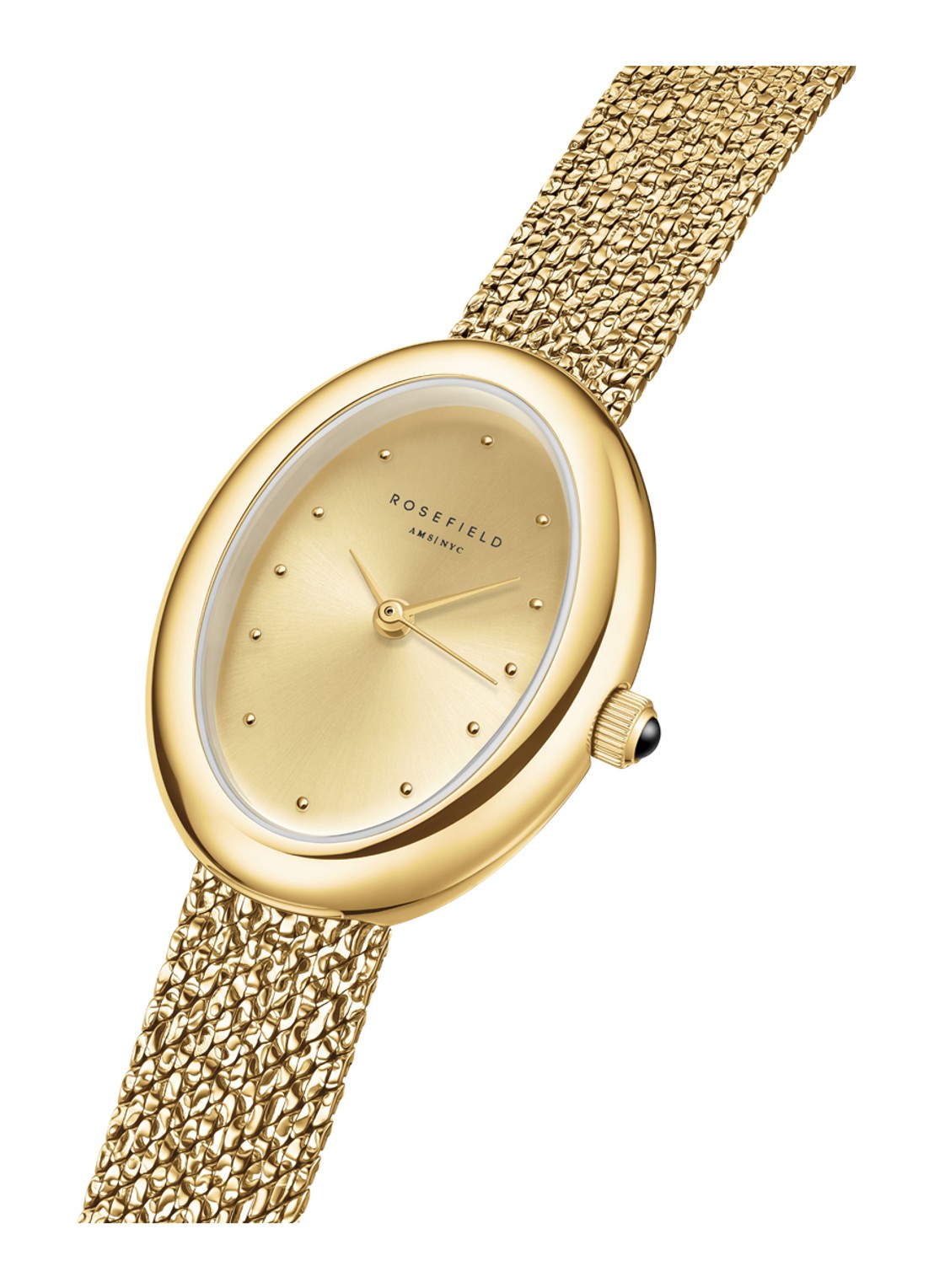 Rosefield Ovale horloge - detail 4 ovggmg-ov23 - goud