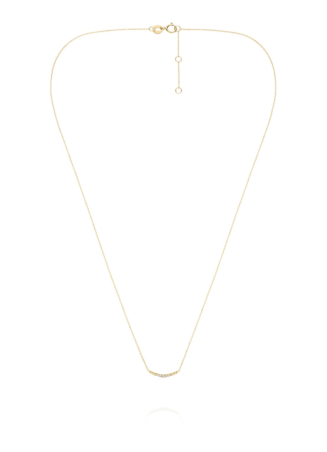 Rosefield Princess ketting van 14 karaat geelgoud - detail 3 goud