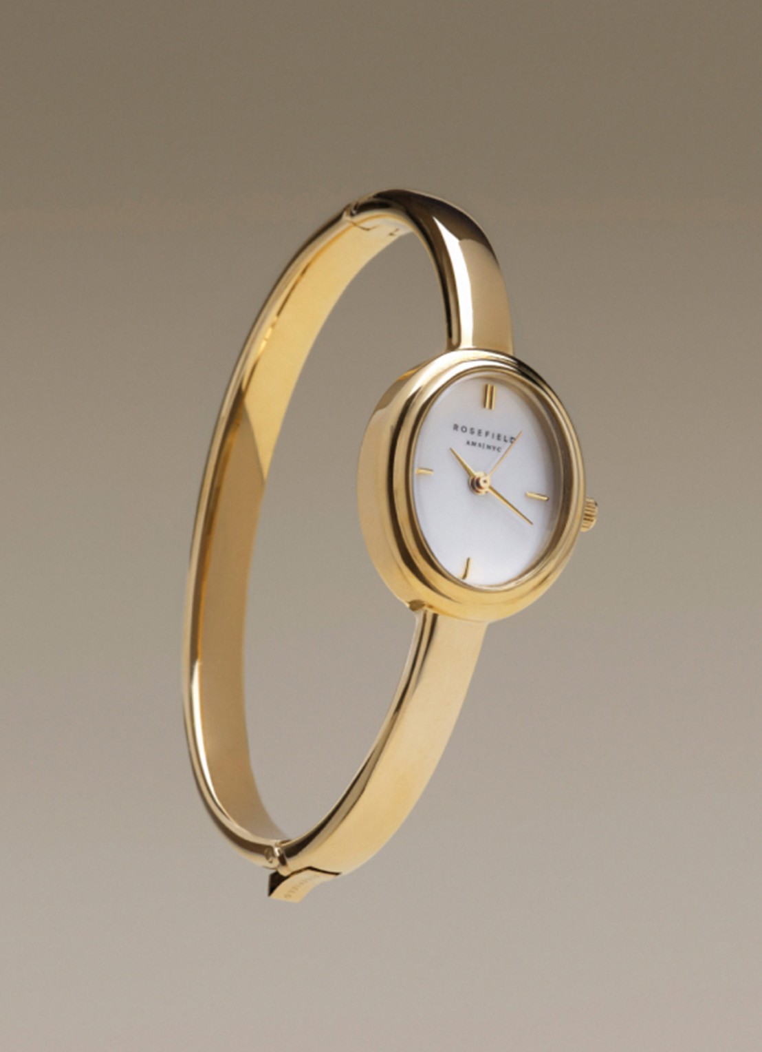 Rosefield Studio Edition Medium 6 horloge STWGSG-ST05 - voorkant 2 goud