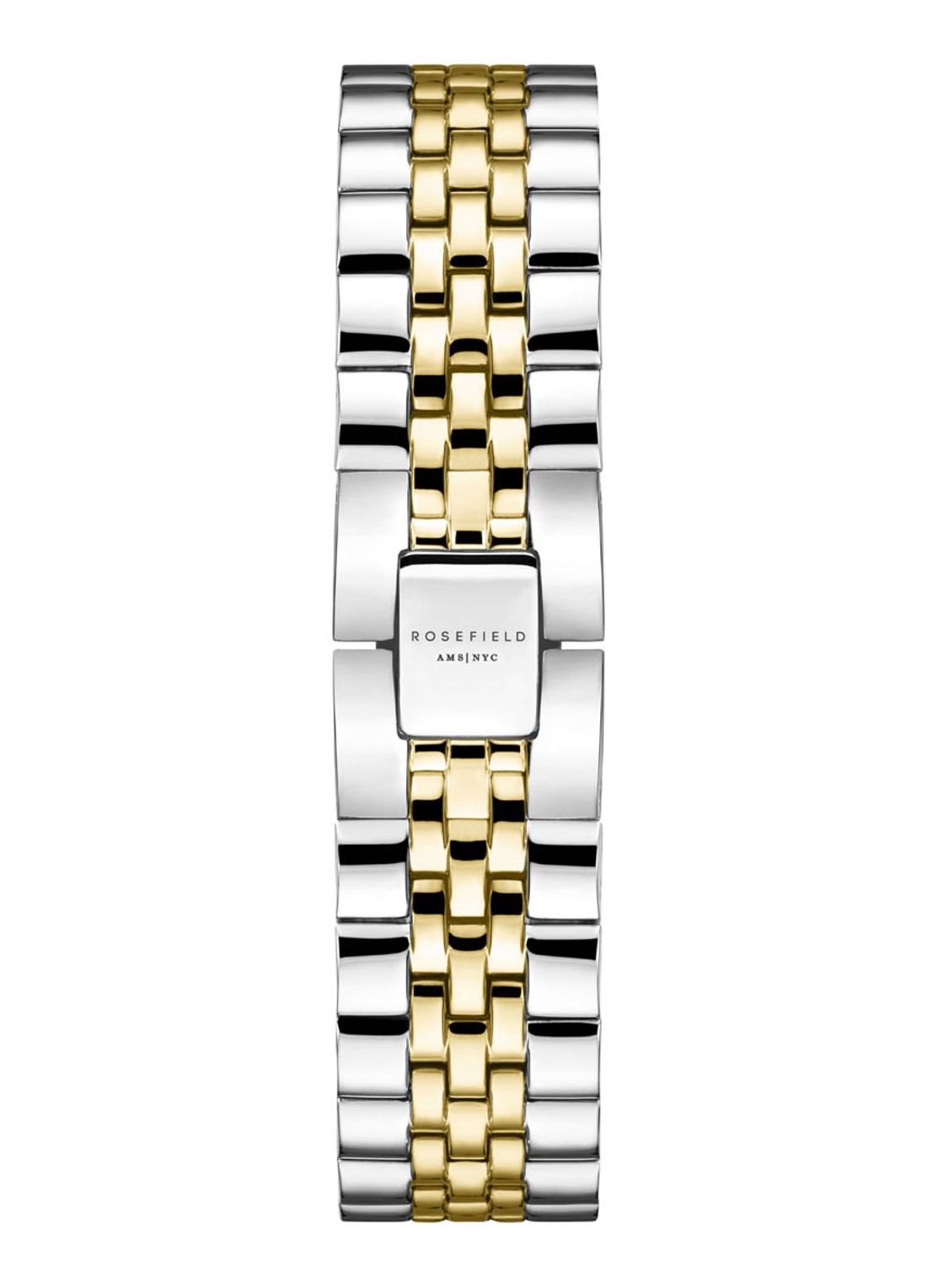 Rosefield The Boxy horloge QVSGD-Q013 - detail 3 goud