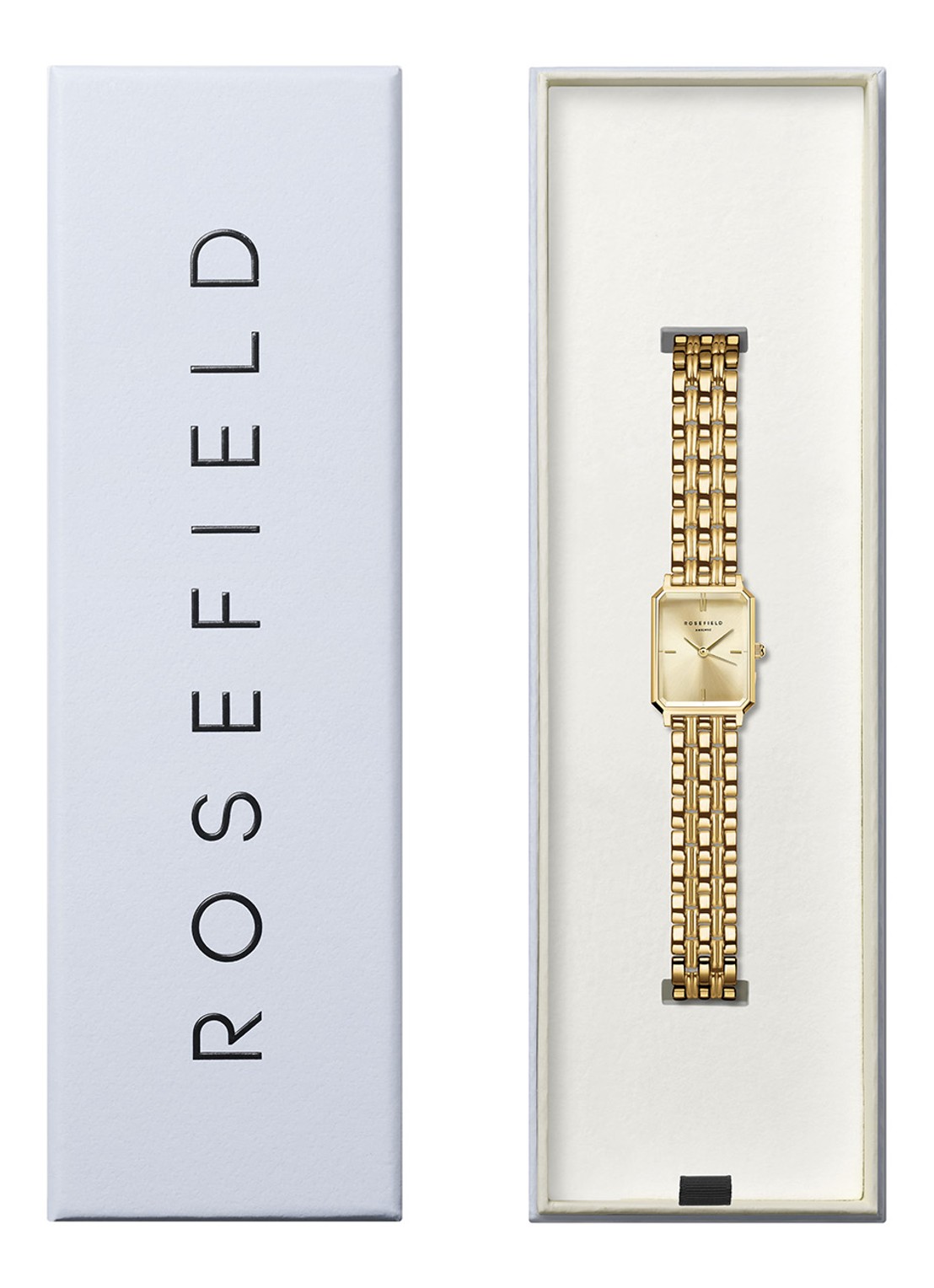 Rosefield The Octagon XS horloge OCGSG-O82 - detail 2 goud