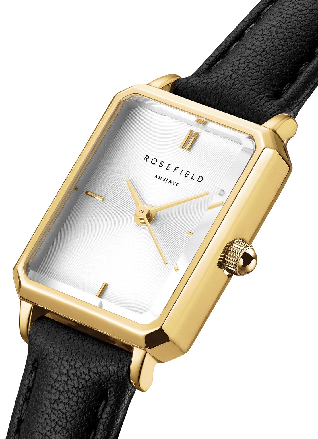 Rosefield The Octagon XS horloge OWBLG-O84 - detail goud