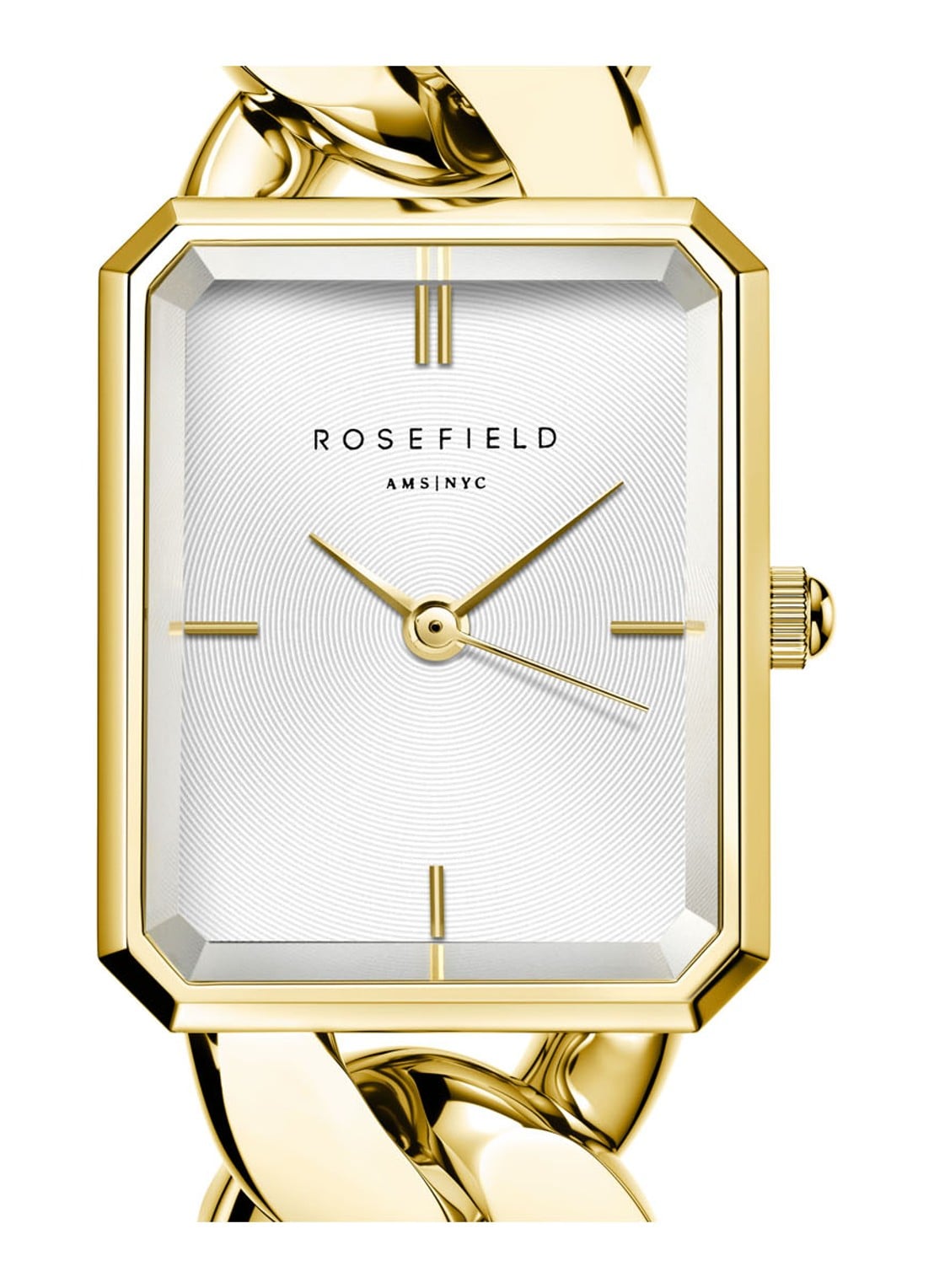 Rosefield The Octagon XS Studio horloge SWGSG-O55 - detail 4 goud