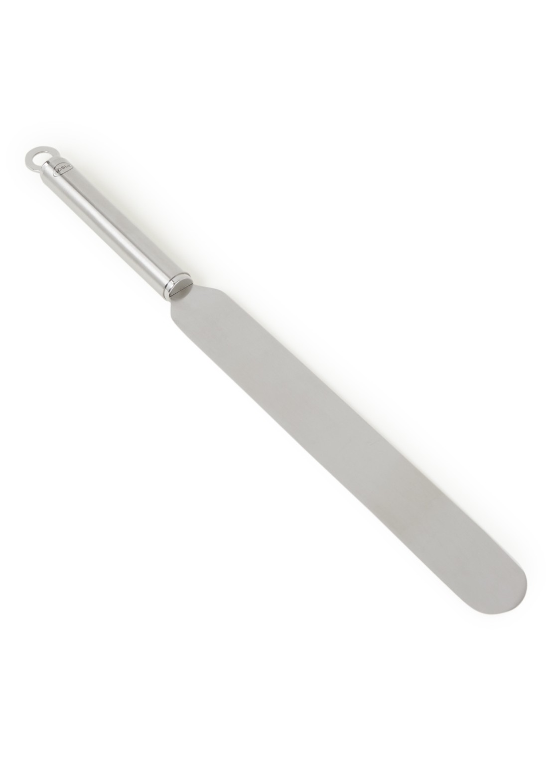 Rösle Paletmes 39 cm - voorkant zilver