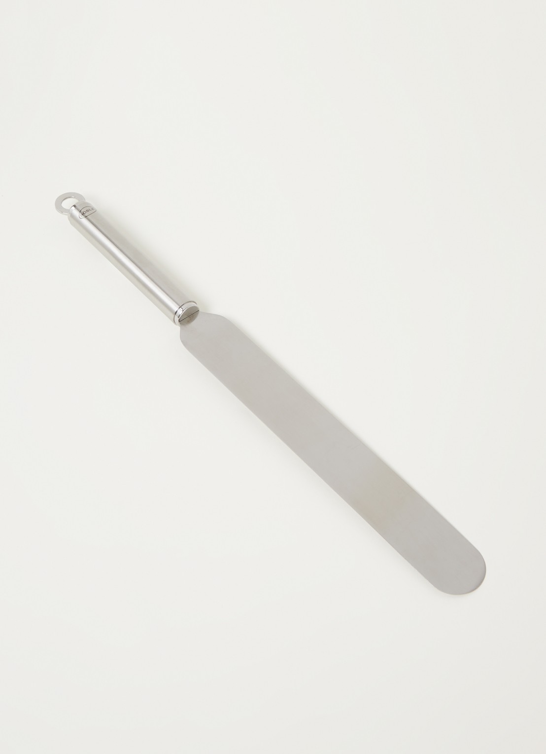 Rösle Paletmes 39 cm - voorkant 2 zilver