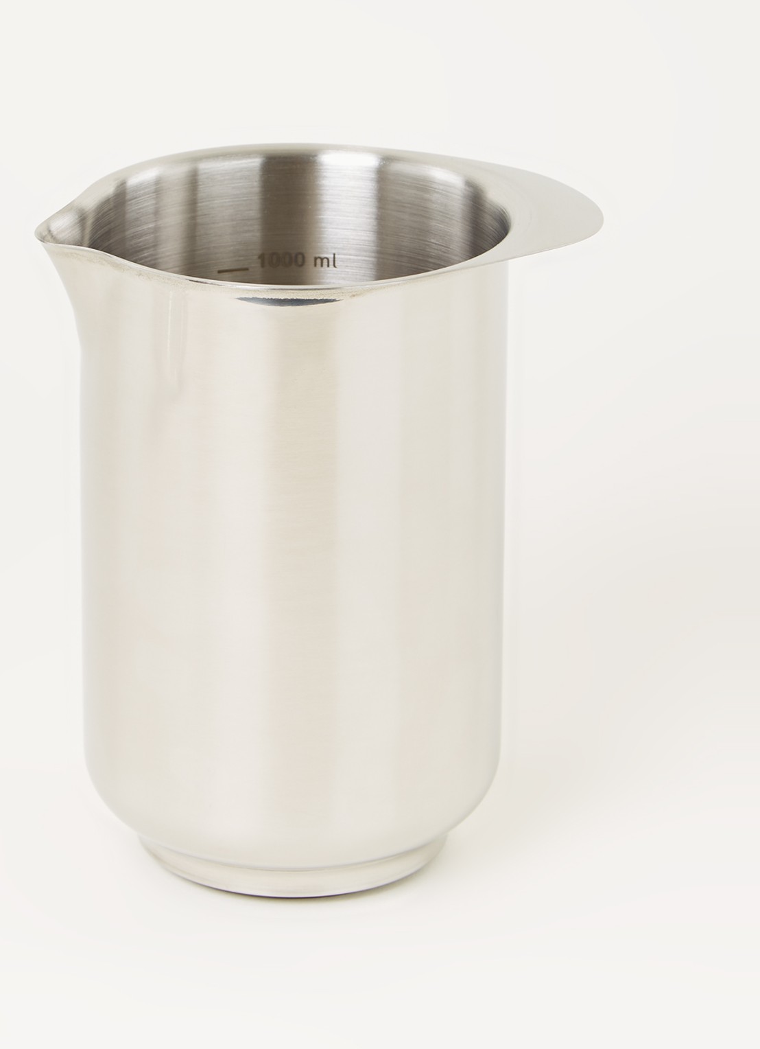 Rosti Beslagkom 1 liter - voorkant 3 zilver