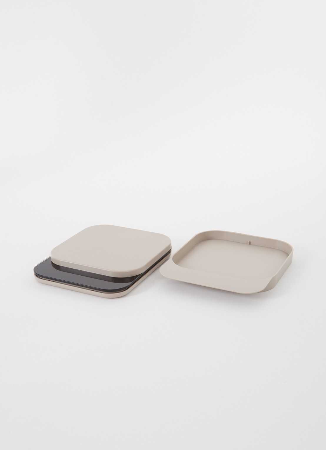 Rosti Mensura digitale keukenweegschaal  - voorkant 2 beige