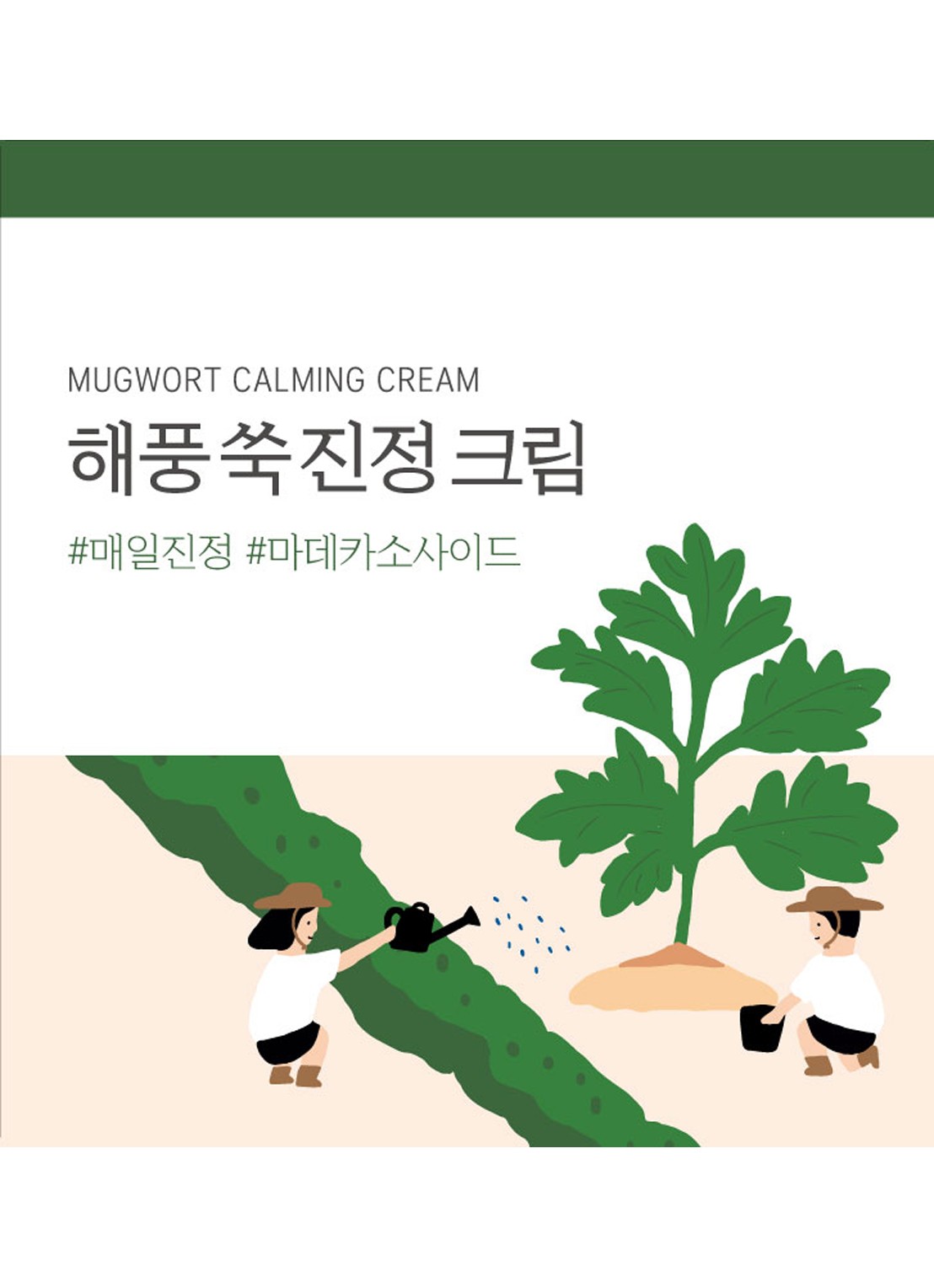 Round Lab Mugwort Calming Cream - dag- en nachtcrème - voorkant 2 undefined