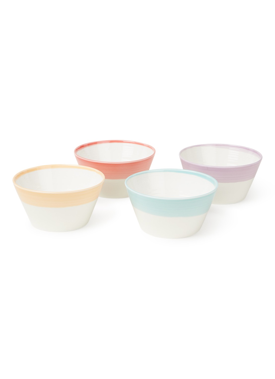 Royal Doulton 1815 Salad Plates, 9.4", Set Of 4 - Bright Colors, Chip-Resistant Porcelain