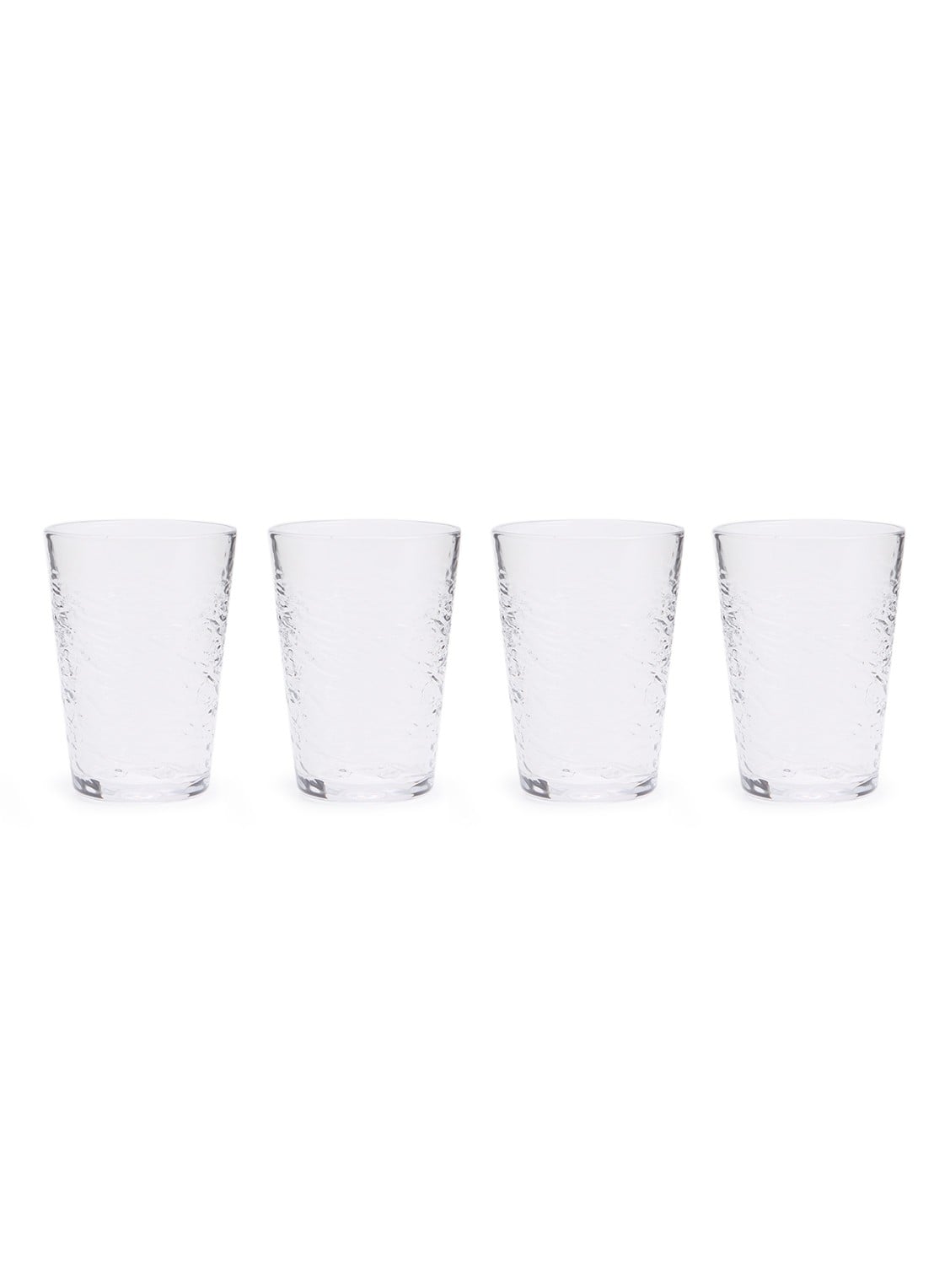 Royal Doulton 1815 Highballs drinkglas 50 cl set van 4 - voorkant transparant