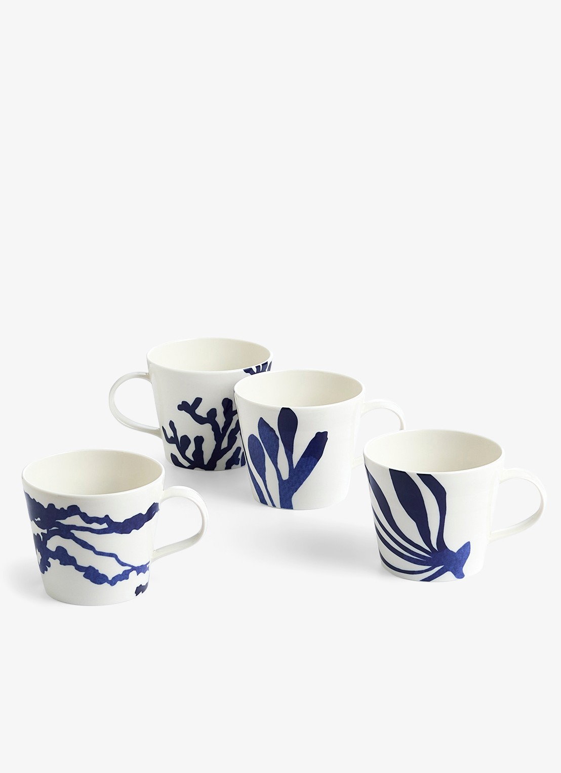 Royal Doulton Pacific mok 40 cl set van 4 - detail 6 wit