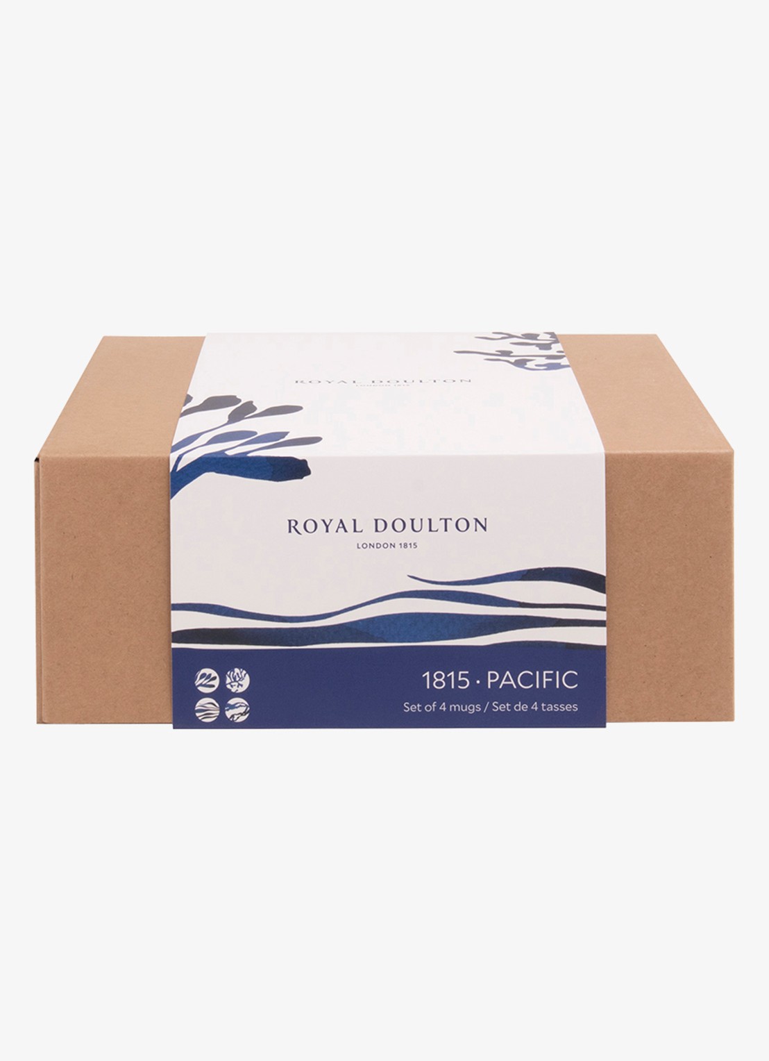 Royal Doulton Pacific mok 40 cl set van 4 - detail 7 wit