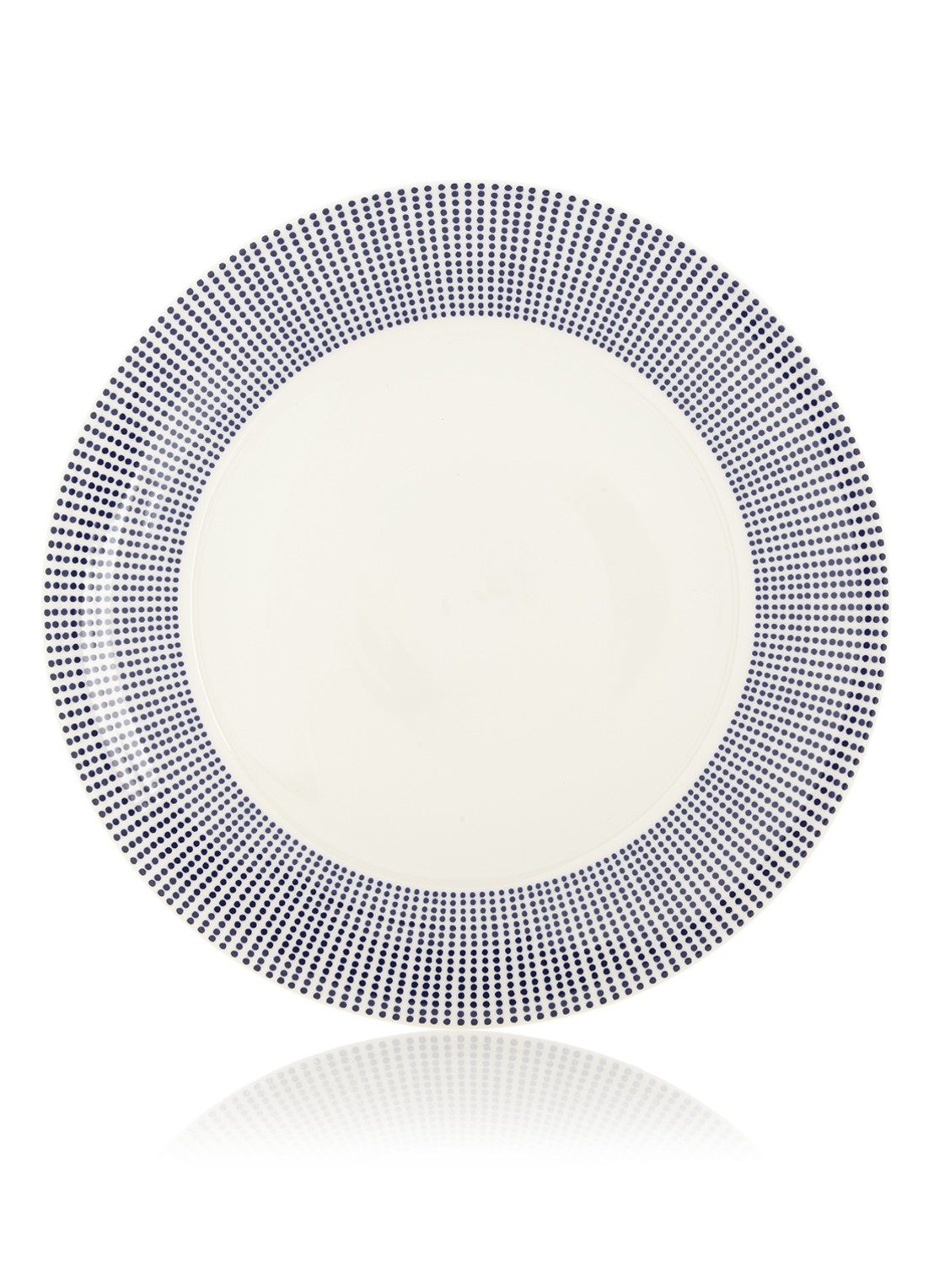 Royal Doulton Pacific ontbijtbord 23 cm - voorkant wit
