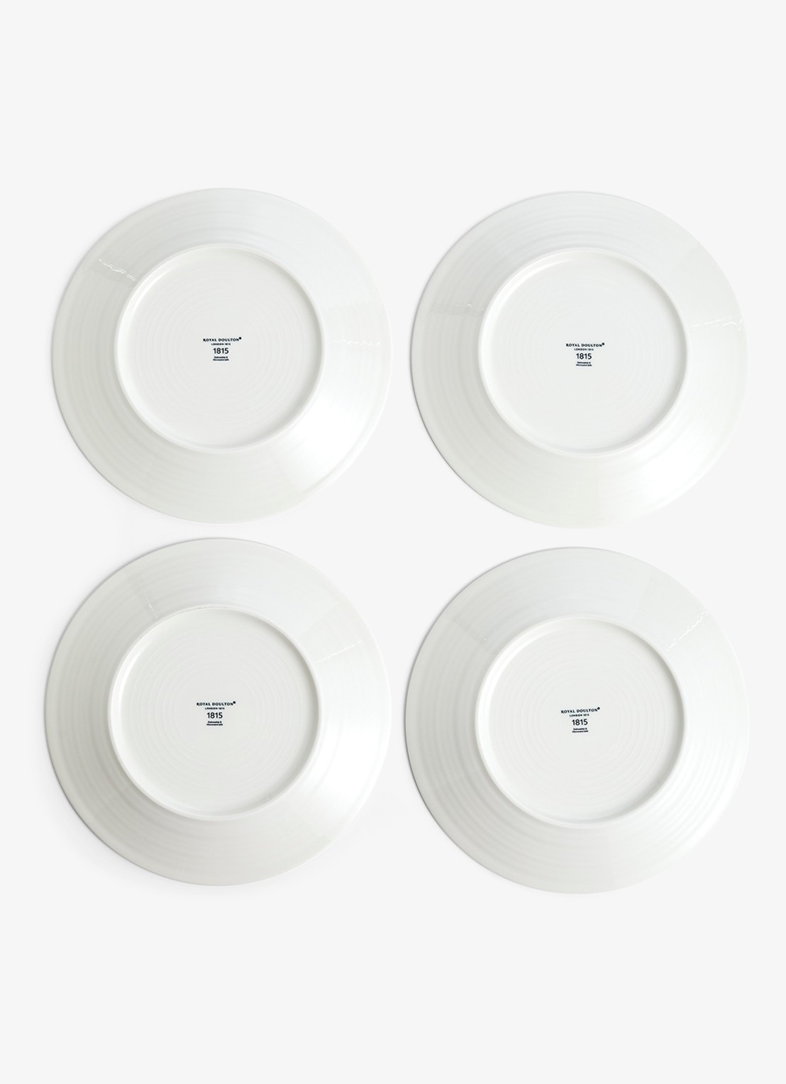 Royal Doulton Pacific ontbijtbord 24 cm set van 4 - detail 3 kobaltblauw